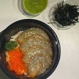 ข้าวด้งกุ้งดอง ไซส์ S