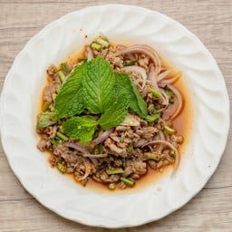 ลาบเนื้อคั่ว