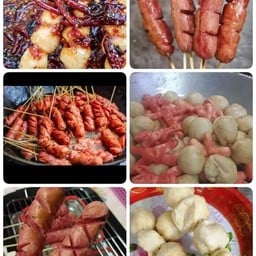 ร้านลูกชิ้นย่างเนย@ทอดเด็กที่น้ำจิ้ม