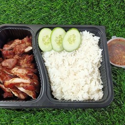 ไก่ทอดน้ำจิ้มแจ่ว