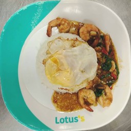 (ข้าวทิพย์ อาหารตามสั่ง) ข้าวกระเพราะทะเล