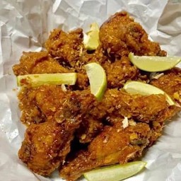 ไก่ทอดซอสกระเทียม ไซด์เล็ก