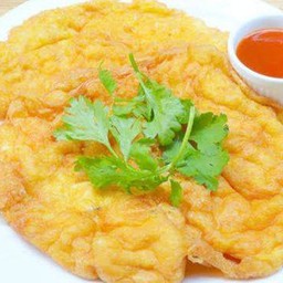 ข้าวไข่เจียวกุ้งสับ