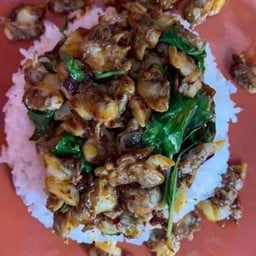 กะเพราหอยลาย