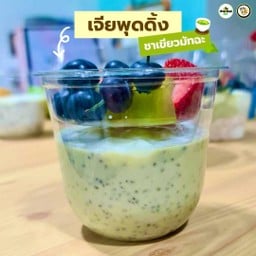 เจียพุดดิ้งชาเขียวมัทฉะ