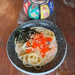 ซอสครีมไข่กุ้ง&สาหราย