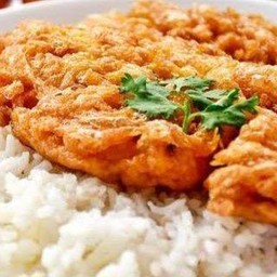 ข้าวไข่เจียวหมูสับ