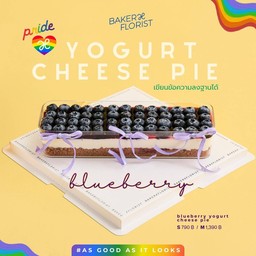 Blueberry Yogurt Cheese Pie size M