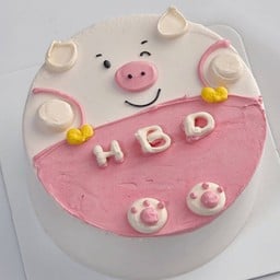 Happy Piggy Cake