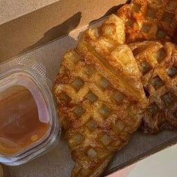 Maple Syrup Croffle