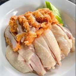 ไก่ต้ม+ไก่ทอด