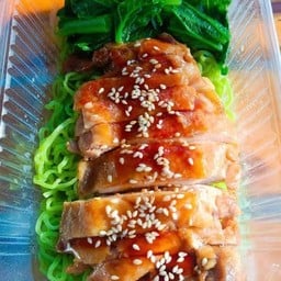 หมี่หยก ไก่เทอริยากิ