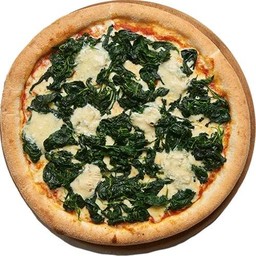 พิซซ่า ถาดเล็ก หน้าผักโขมชีส