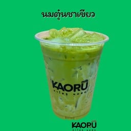 นมตุ๋น ชาเขียว