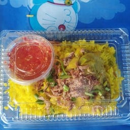ร้านข้าวคุกกะปิกับทุเรียนเยียบหน้า