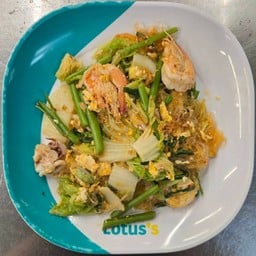 (ราดหน้าปอ ปู เปรี้ยว) สุกี้