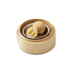 เผือกแปะก๊วยทอดงา