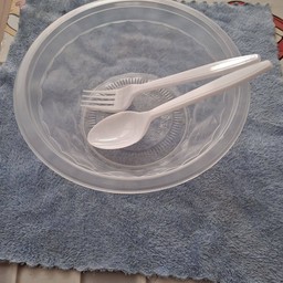 ถ้วย+ช้อนส้อม