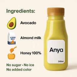 Anya แซนวิช & น้ำผลไม้ coffee and tea