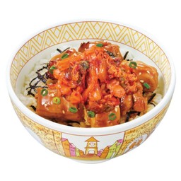 ข้าวหน้าไก่ยากิโทริกิมจิ