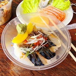 ข้าวญี่ปุ่นซาบะเบิร์นไฟ