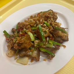 หมูกรอบผัดพริกเกลือ