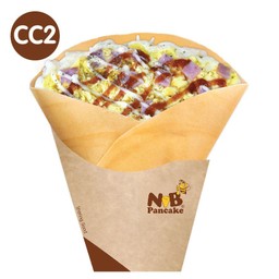 CC2 ไข่+แฮม+มอสซาเลล่าชีส+เชดด้าชีส