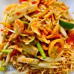 ตำมาม่า+ไก่ยอ