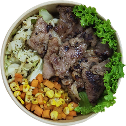 หมูหมักกะทะ (พร้อมทาน)