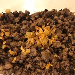 หมูสับผัดหนำเลี้ยม