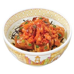 ข้าวหน้าไก่ยากิโทริกิมจิ