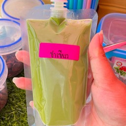 ชาเขียวถุง ขนาด 200ml.