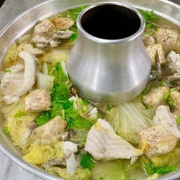 ต้มเผือกเนื้อปลาเก๋า หม้อเล็ก