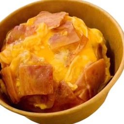 [อร่อยซ่ากับโค้ก] ข้าวไข่ข้นเบคอน +  โค้ก ออริจินัล (กระป๋อง)