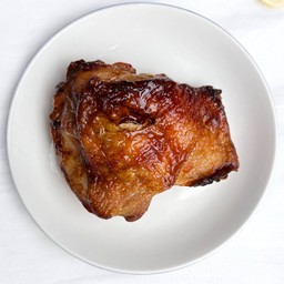 ไก่นุ่มอบหนังกรอบ ไม่มีแจ่ว