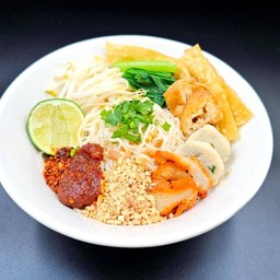 ก๋วยเตี๋ยวน้ำมังสวิรัติ