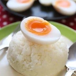 ข้าวไข่เป็ดต้ม2ฟอง