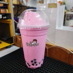 นมชมพูปั่น