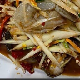 ส้มตำกุ้งสด(ปลาร้า)