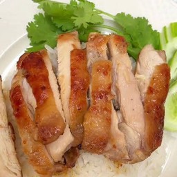 ข้าวหน้าไก่ย่าง