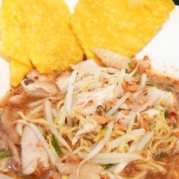ก๋วยเตี๋ยวต้มยำไก่ฉีก