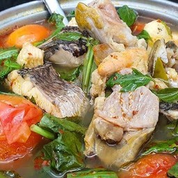 ต้มยำหัวพุงปลาช่อน(ถ้วย)