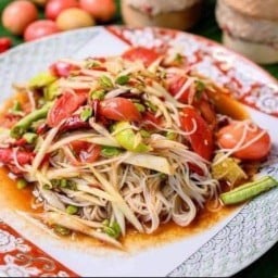 สัมตำฮิมทาง ไก่ย่างวิเชียรบุรี @อำนาจเจริญ
