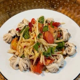 ตำหมึกสายๆ