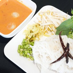 ขนมจีนน้ำยากะทิสูตรคุณแม่