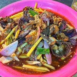 ยำมะม่วงปูจืด