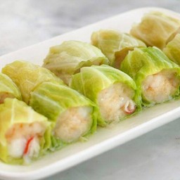 เซ็ทกะหล่ำห่อกุ้งปูอัด (10 ชิ้น)