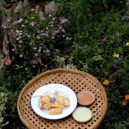 ขนมปังปิ้งสังขยา