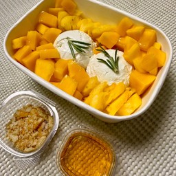 Hallelu-YAH Mango! (แครกเกอร์+น้ำผึ้ง)