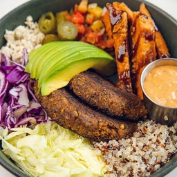 Lean Green Burger Bowl(GF)
